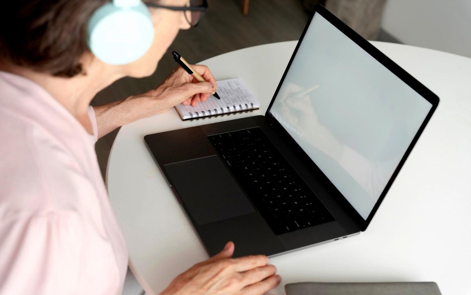 Financial planning workspace showing simplified budgeting approach with clear documentation